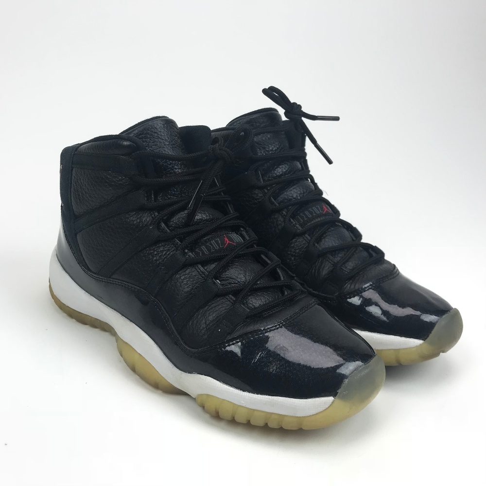 Nike Air Jordan 11 XI Retro Black White Sz 7Y